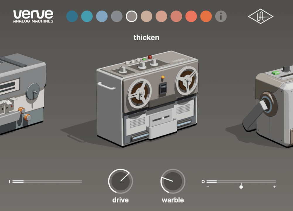 Universal Audio Verve: 10 Retro - Futuristic Analog Tone Machines for Modern Creators