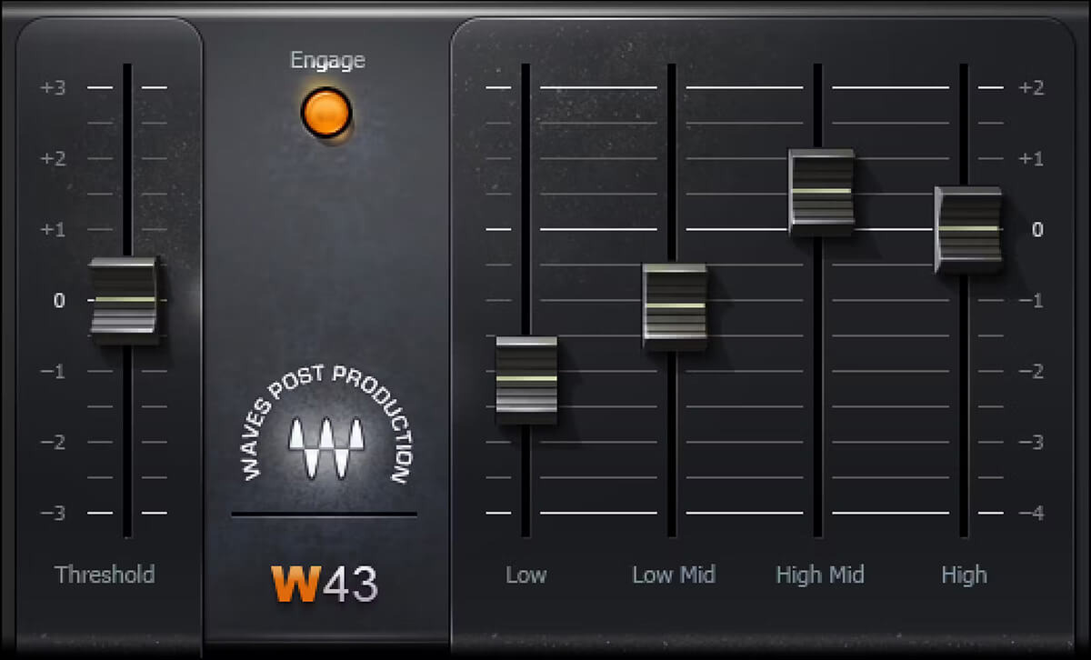 Waves W43: High - Performance Audio Noise Reduction Tool