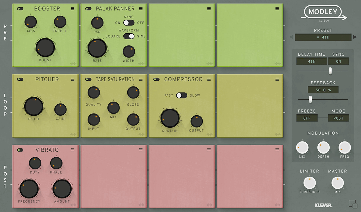 Klevgrand Modley: A Must - Have Modulation Delay Plugin with Endless Effects