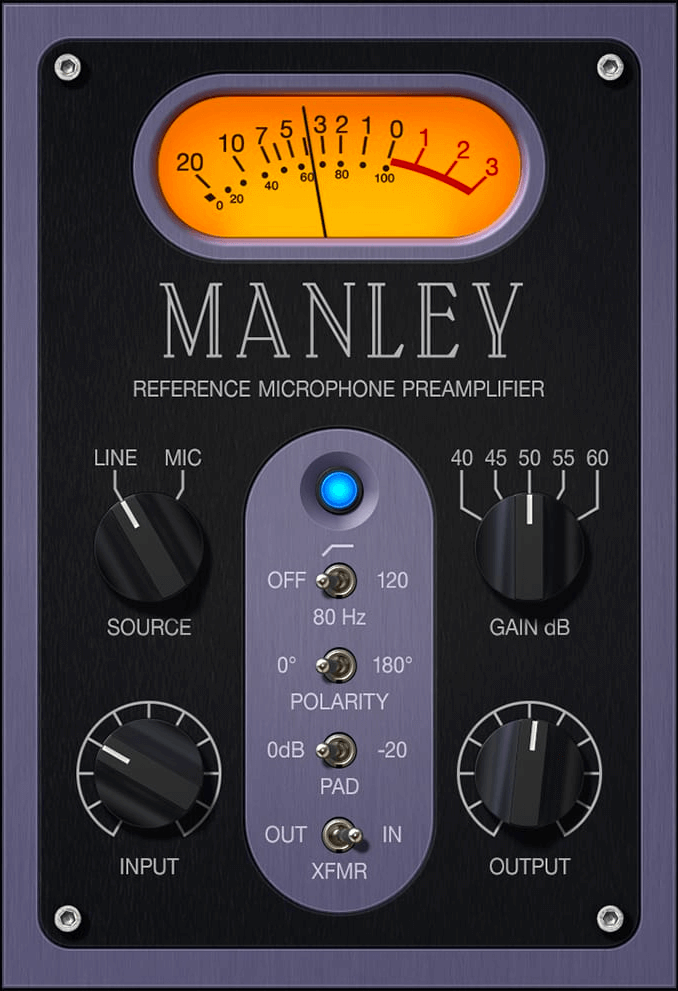 Universal Audio Manley Tube Preamp - Unison-Equipped Plug-in for Stunning Audio