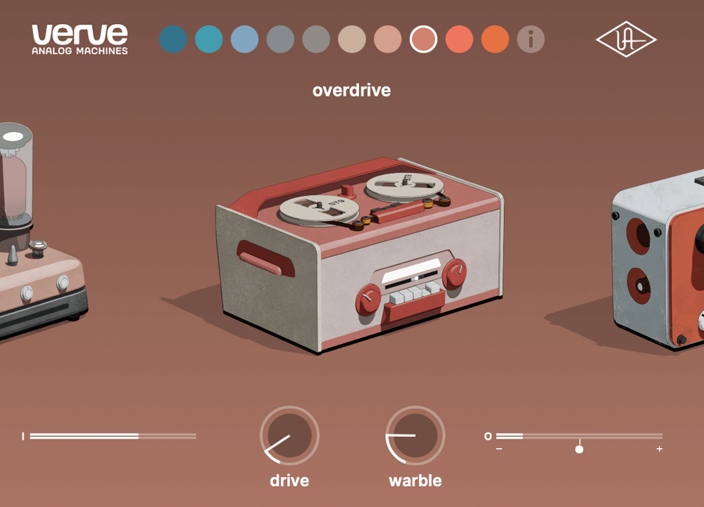Universal Audio Verve: 10 Retro - Futuristic Analog Tone Machines for Modern Creators