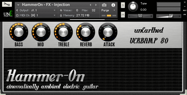 Exclusive Unearthed Stratocaster Hammer - On Sampling Library for Cinematic and Game Scores