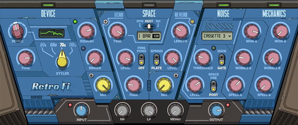 Get the Waves Retro Fi - The Must - Have LoFi FX Chain for Audio Enthusiasts