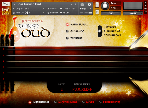 Impact Soundworks Plectra Series 4 - Ultra - Realistic Turkish Oud
