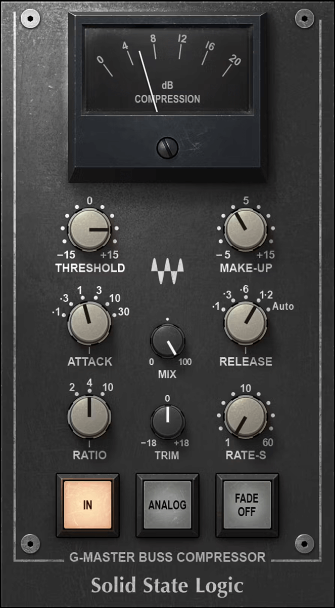 Waves SSL G-Master: Top Buss Compressor for Great Mixes