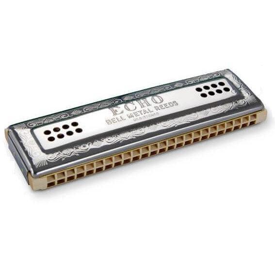 Hohner Echo Celeste 56C - G Tremolo - Tuned Harmonica with Wide Tonal Range