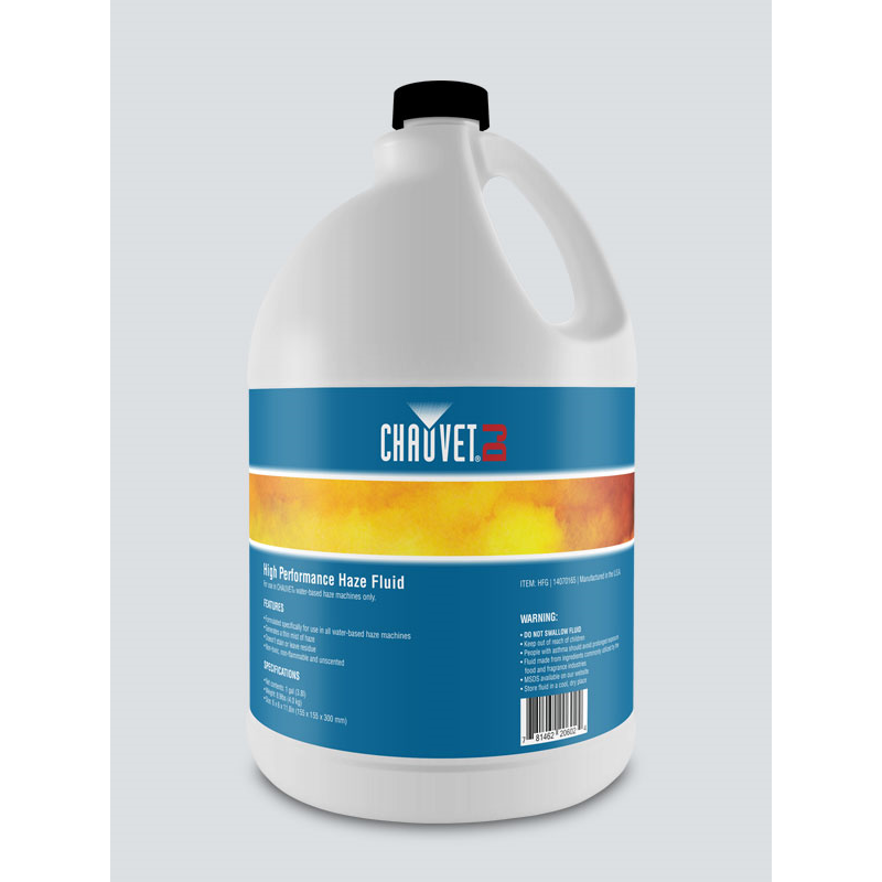 Chauvet 1 Gallon Haze Fluid (HFG) - New & Improved for Stunning Effects